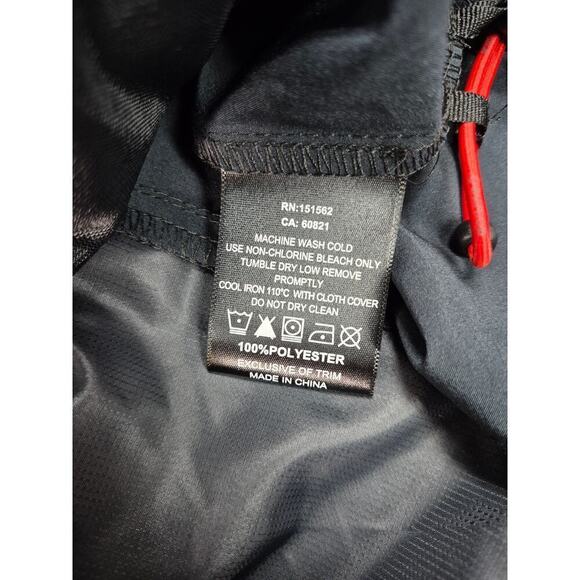 NWT Sunice Cameron Lightweight Wind Jacket Golf wear Black/Charcoal  Sz S - Picture 5 of 5